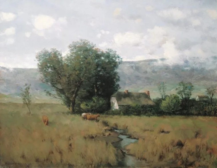 "The Lothian Hills," by Homer Watson
