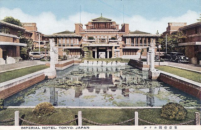 "Imperial Hotel," by Frank Lloyd Wright.