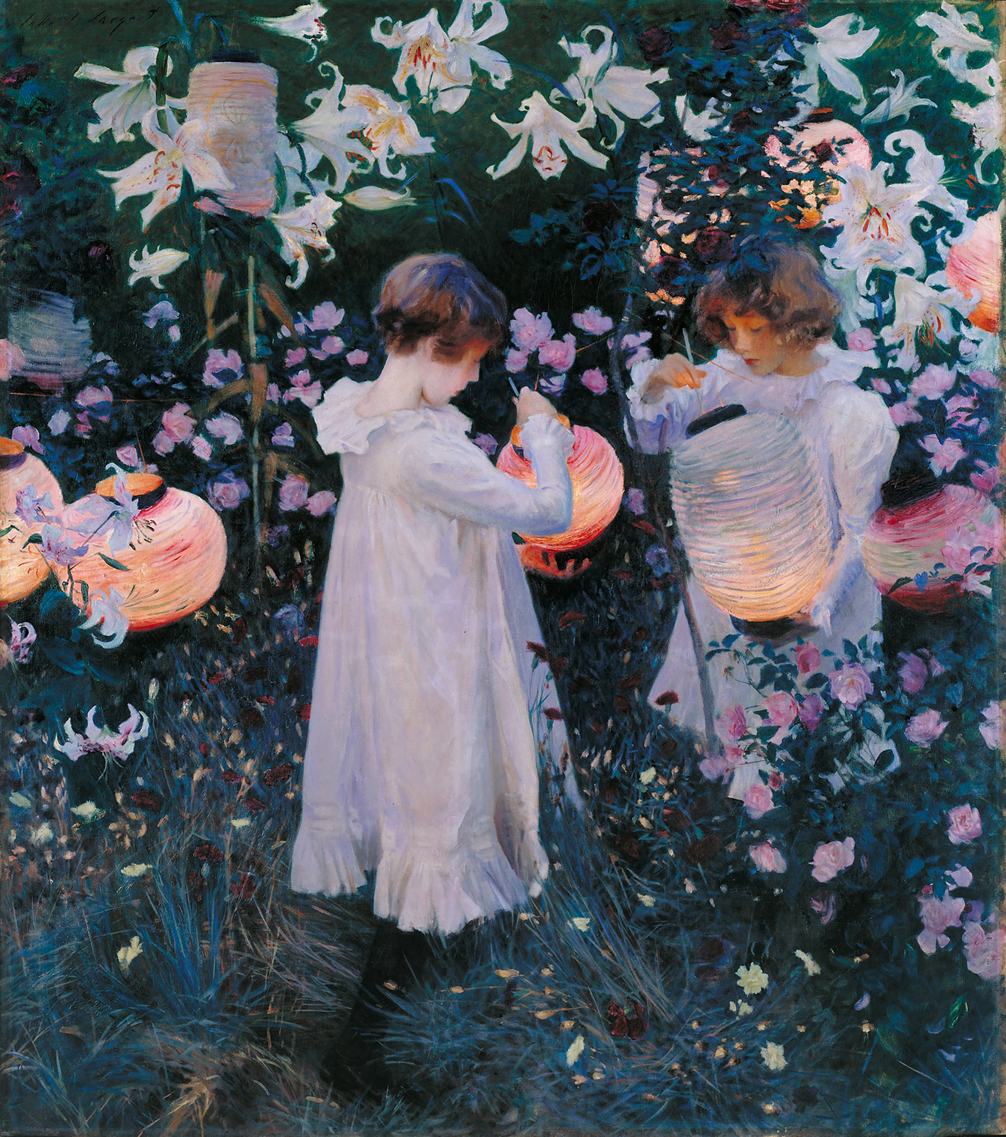 "Carnation, Lily, Lily, Rose," by John Singer Sargent.