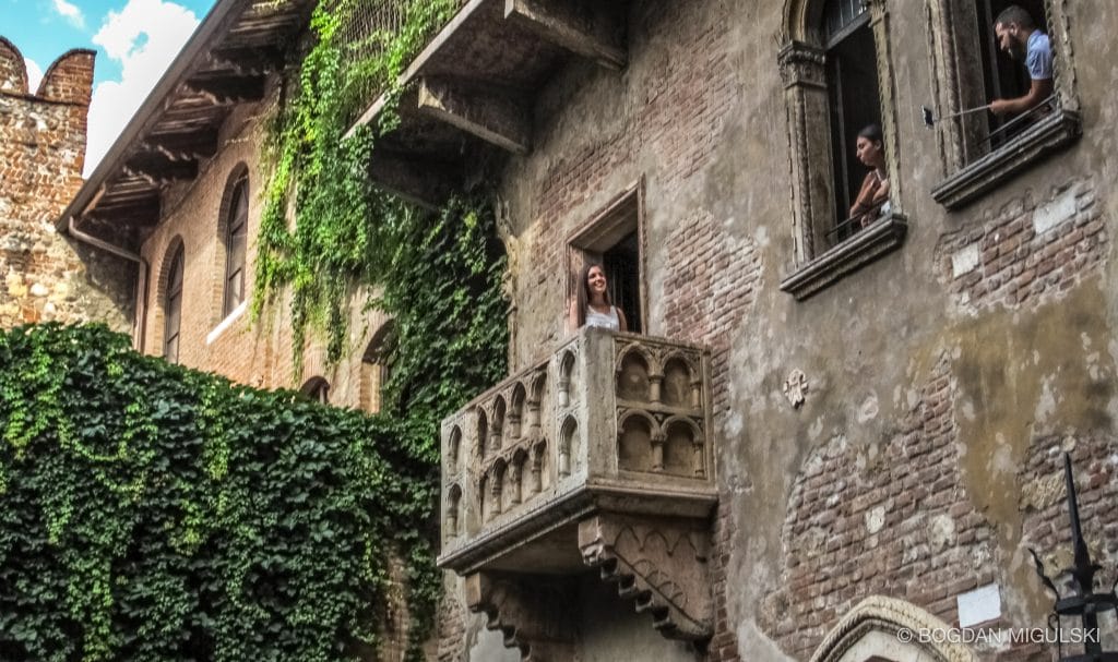 Juliet's House in Verona, Italy.