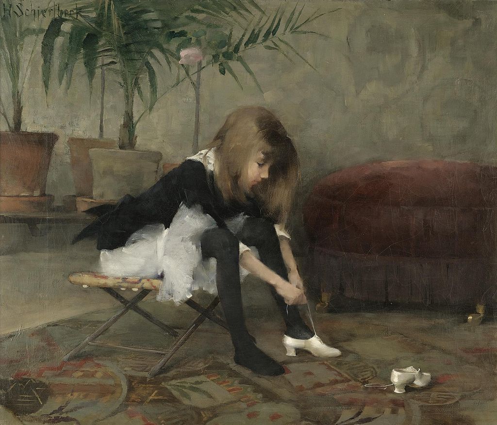 Inspiration: “Tanssiaiskengat Iso” by Helena Schjerfbeck