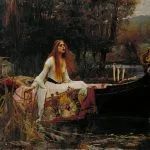 "The Lady of Shalott" by John William Waterhouse.
