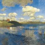 "Lake Rus" by Isaac Levitan.