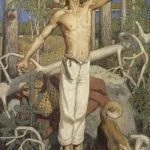 "Kullervo Cursing," by Akseli Gallen Kallela.