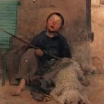 "The Blind Beggar," by Jules Bastien LePage.