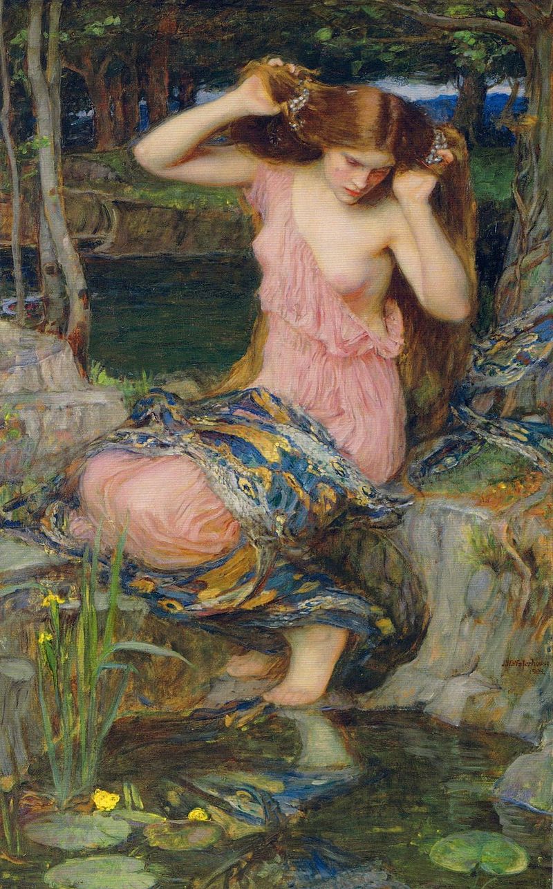"Lamia," by John William Waterhouse.