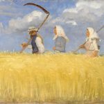 "Harvesters," by Anna Ancher.