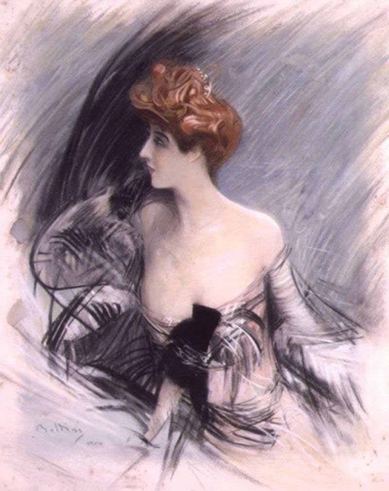 "Sarah Bernhardt," by Giovanni Boldini.