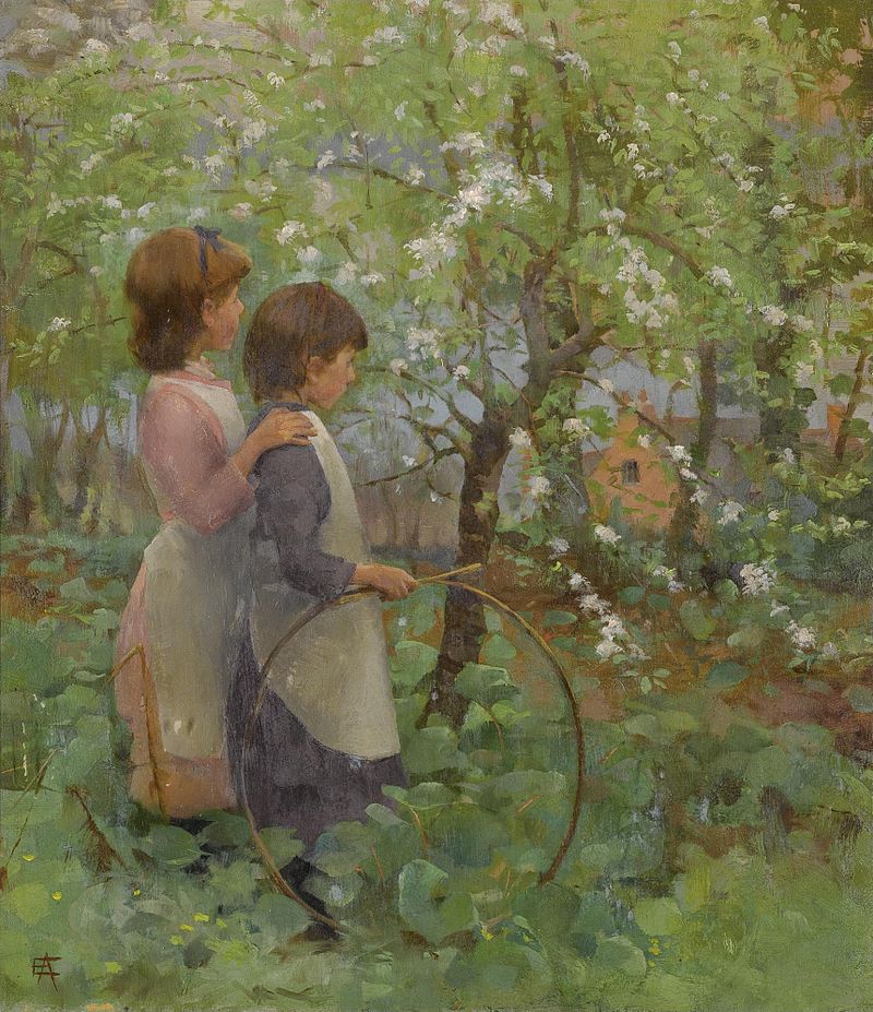 "The Orchard," by Elizabeth Adela Forbes.
