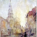 "Bonsecours Church and Market," by William Brymner