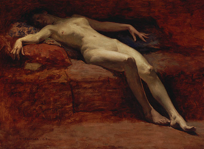 "Nude Figure," by William Brymner.