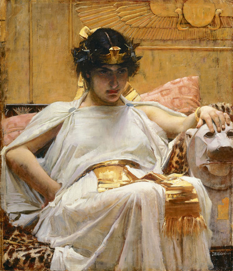 Inspiration: “Cleopatra,” by John William Waterhouse