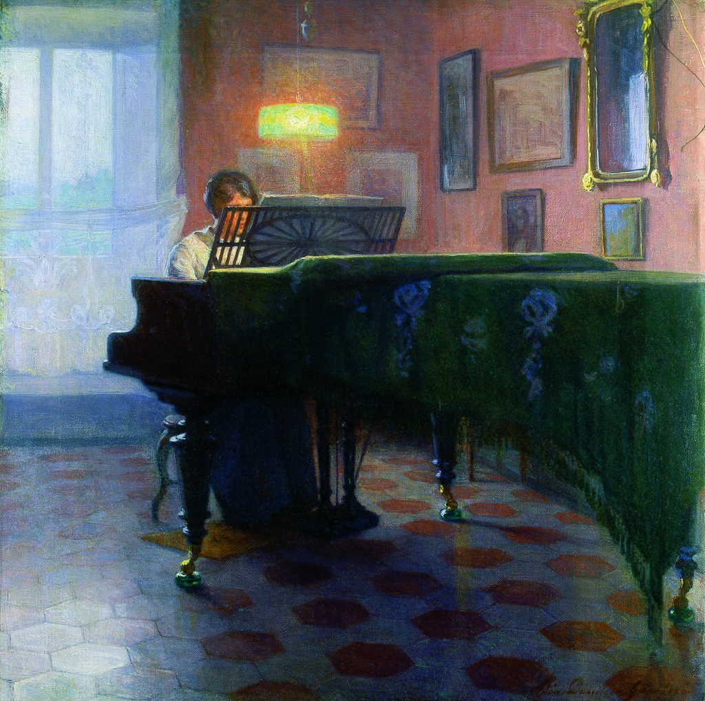 Inspiration: “The Piano Player,” by Elin Danielson Gambogi