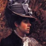 "Esther Kenworthy Waterhouse," by John William Waterhouse.