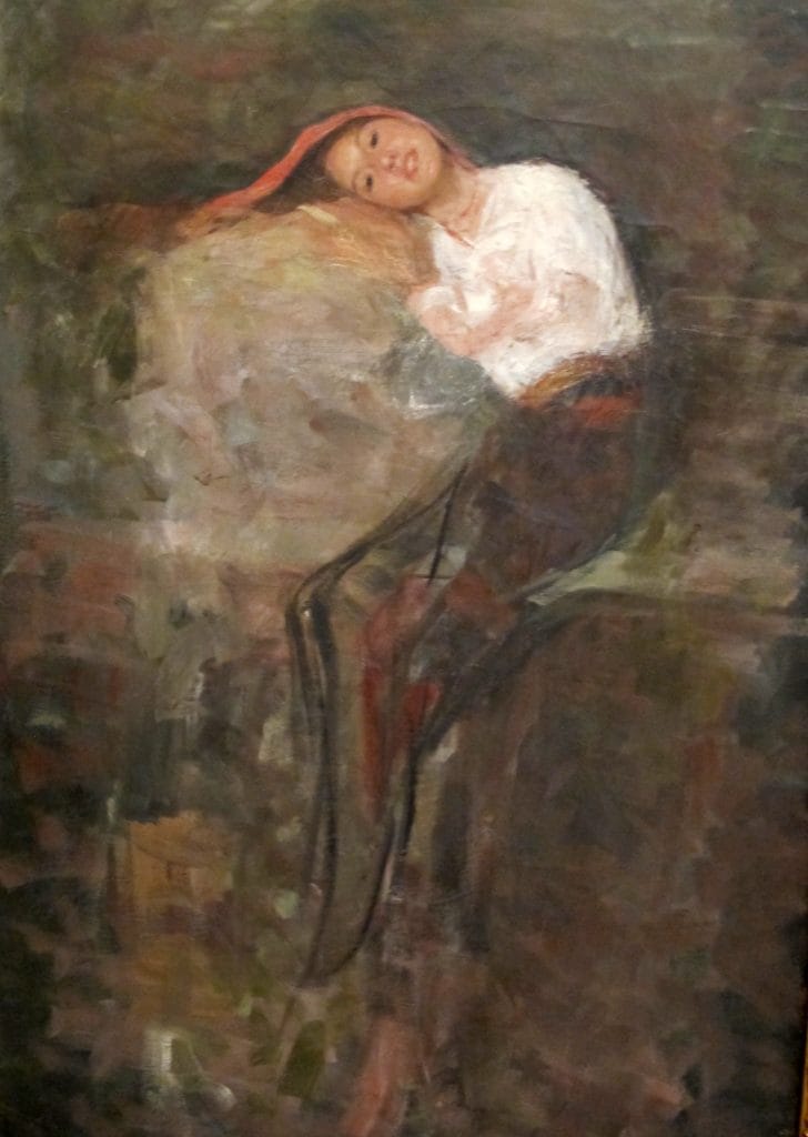 "La Sorgente," by Nicolae Grigorescu.