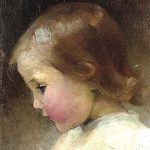 "Profile of a Girl" by Helene Schjerfbeck.