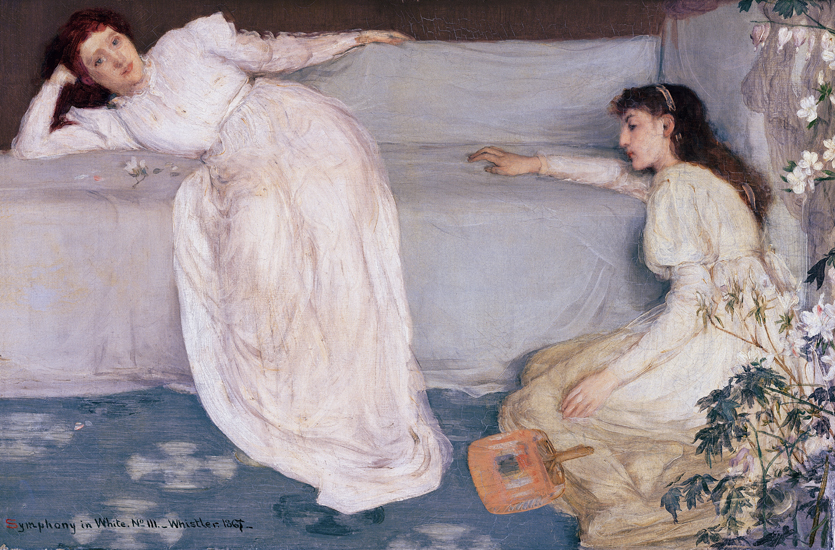 "Symphony In White," by James McNeill Whistler.