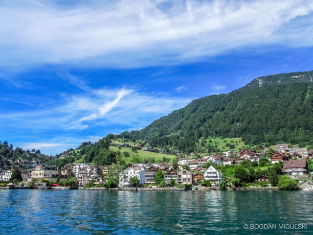 The Breathtaking View from Lake Lucerne: An Artistic Exploration