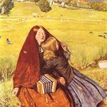 "The Blind Girl," by John Everett Millais