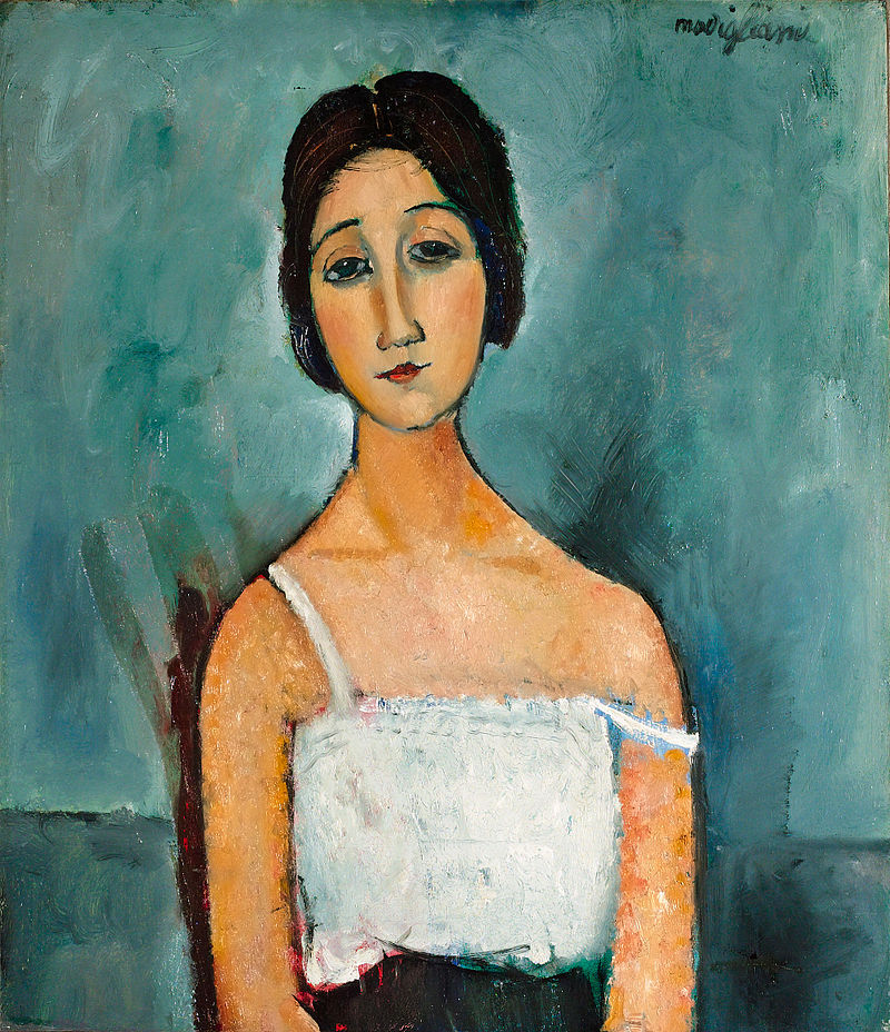 "christina," by Amedeo Modigliani.