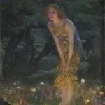 "Midsummer Eve," by Edward Robert Hughes.