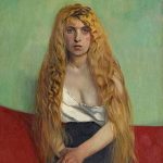 "La Chevelure Blonde," by Félix Vallotton.