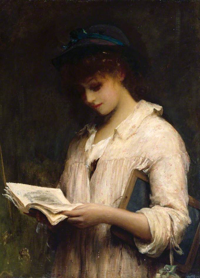 Inspiration: “Woman Reading,” by Luke Fildes