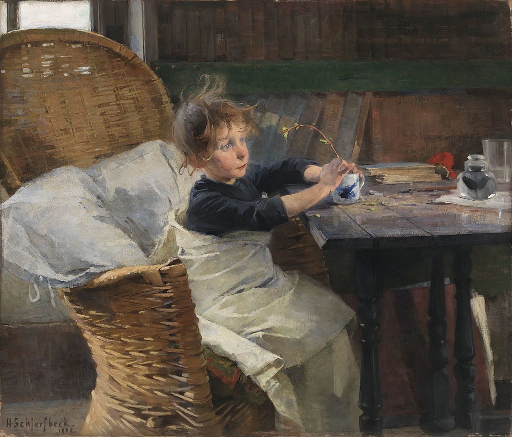"The Convalescent," by Helene Schjerfbeck.