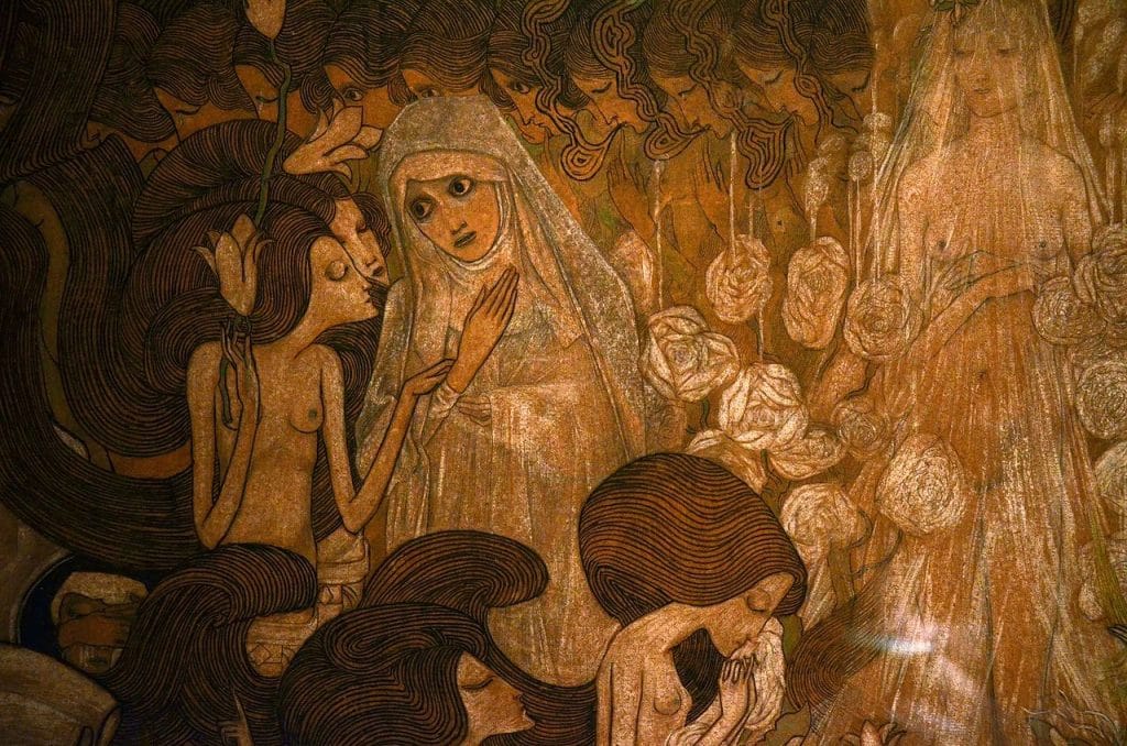 "The Three Brides," by Jan Toorop.
