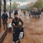 "La Modiste Sur Les Champs," by Jean Béraud.