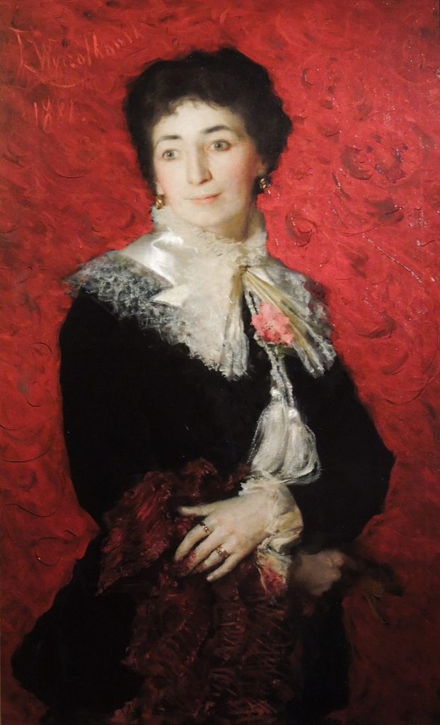 "Portret Damy," by Leon Wyczółkowski.