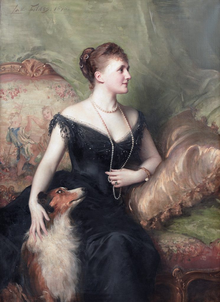 "Mary Venetia James," by Luke Fildes