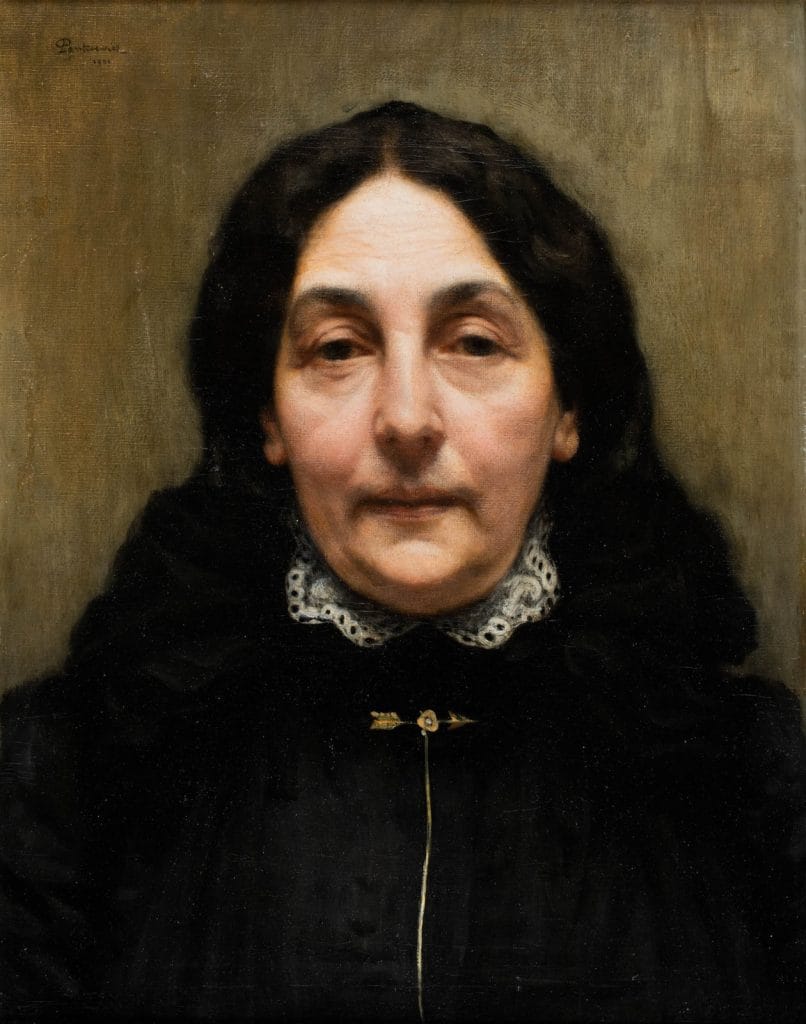 "Portret Pani P.," by Józef Pankiewicz.