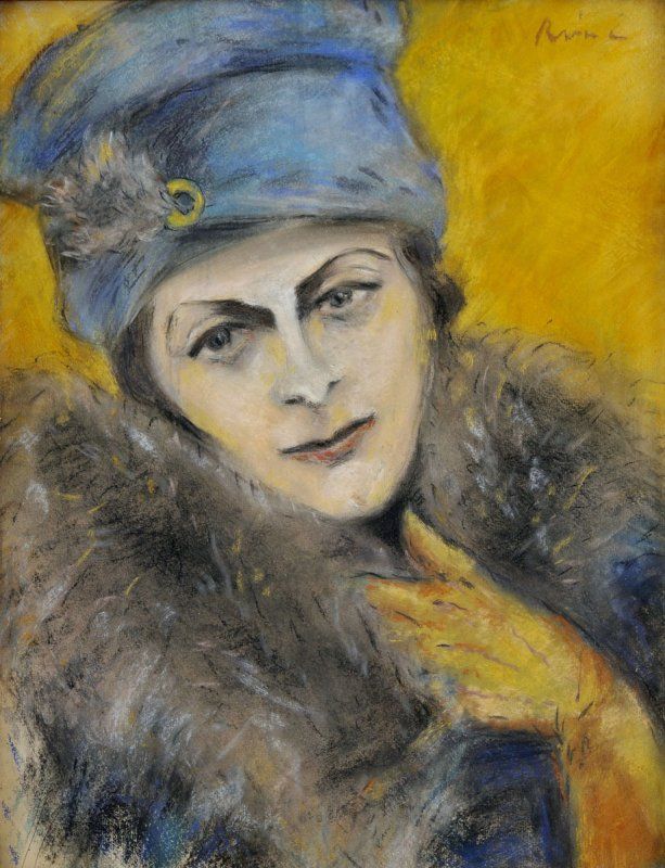 "Female Portrait," by József Rippl-Rónai