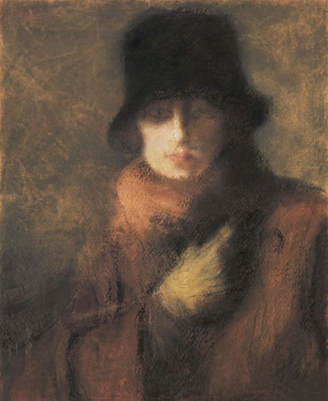 "Lady In White Gloves," by József Rippl-Rónai