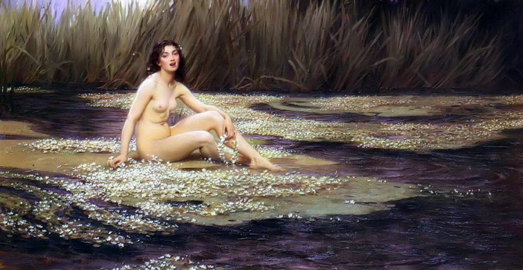 "The Water Nymph," by Herbert James Draper.