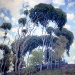 "Laguna Eucalyptus," by Guy Rose.