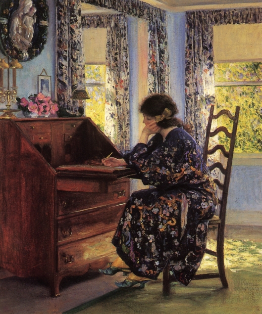 Inspiration: “The Difficult Reply,” by Guy Rose