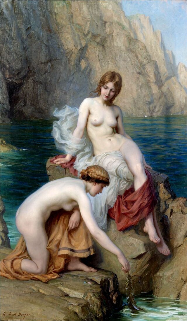 Inspiration: “By Summer Seas,” by Herbert James Draper