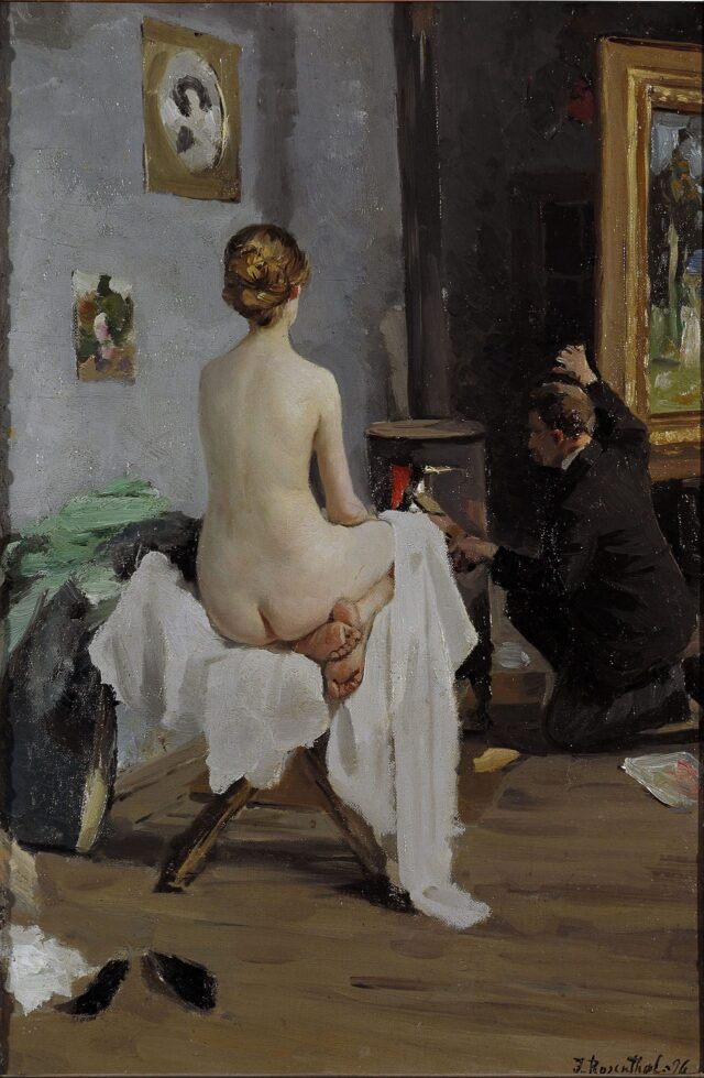 Inspiration: “The Painter’s Studio,” By Janis Rozentals