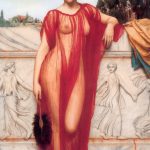 "Athenais," by John William Godward.