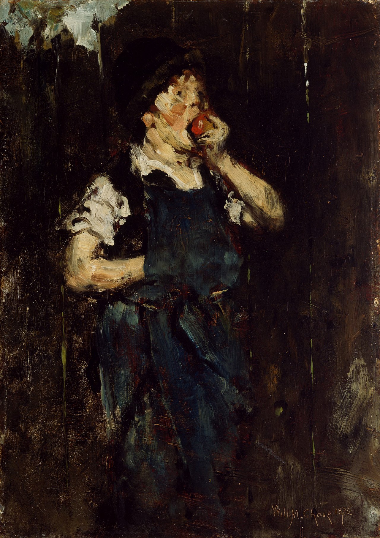 Inspiration: “The Apprentice Boy with Apple,” by William Merritt Chase