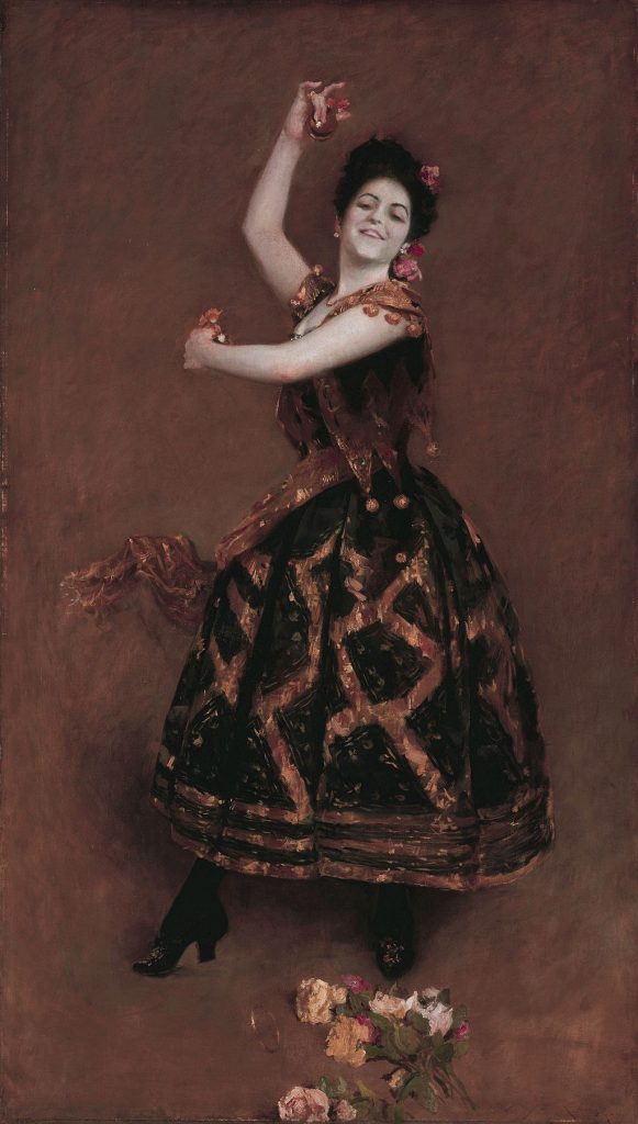 "Carmencita," by William Merritt Chase.