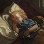 "Sleeping Angel," by John George Brown