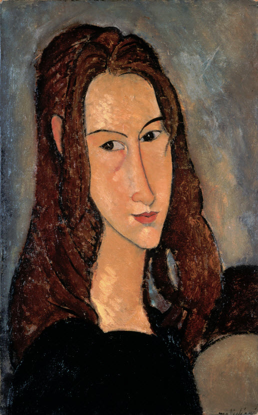 Inspiration: “Portrait of Jeanne Hébuterne,” by Amedeo Modigliani