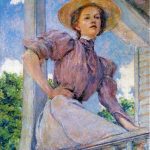 "A Summer Girl," by Robert Lewis Reid