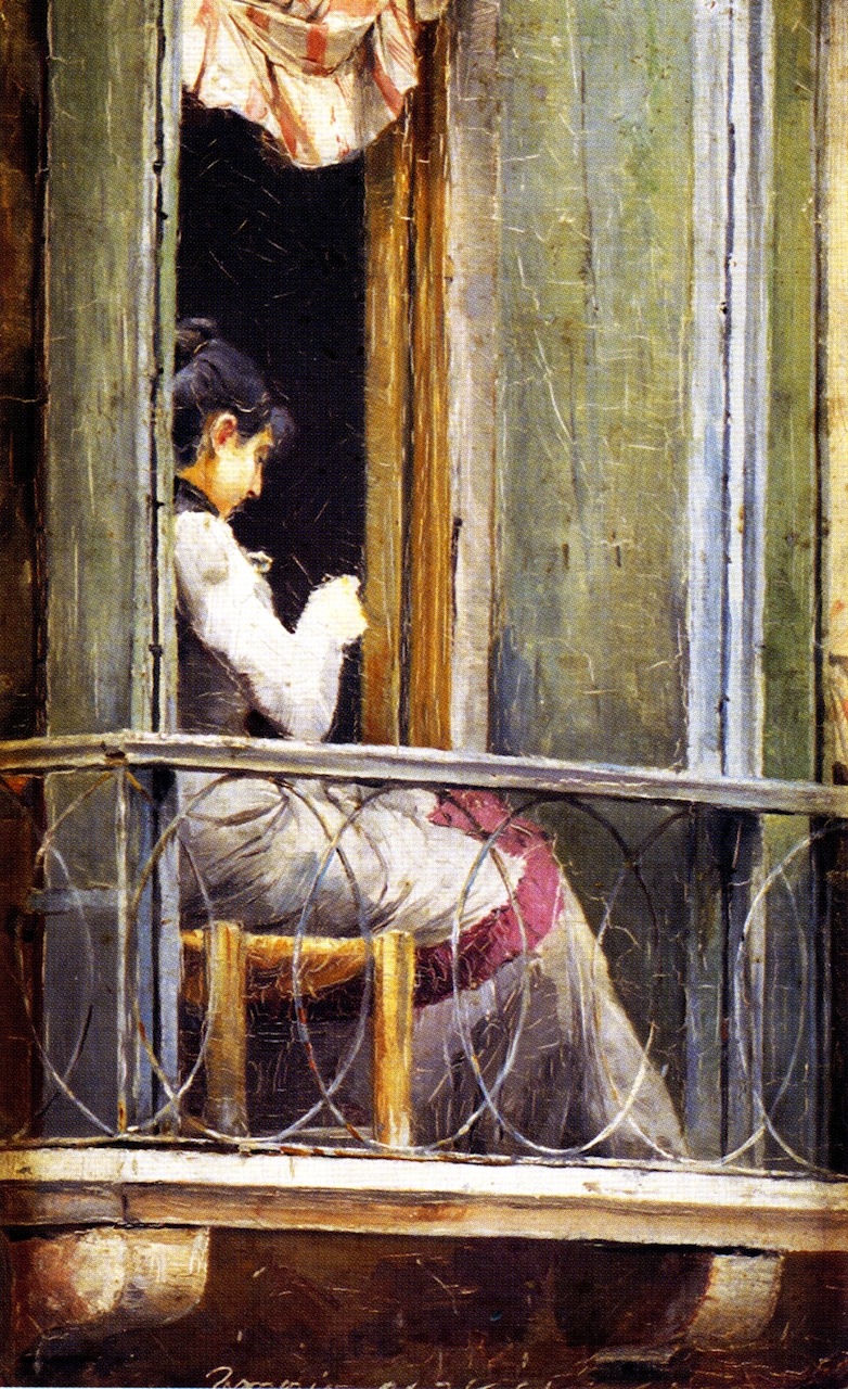 Inspiration: “Woman On A Balcony,” by Tom Roberts