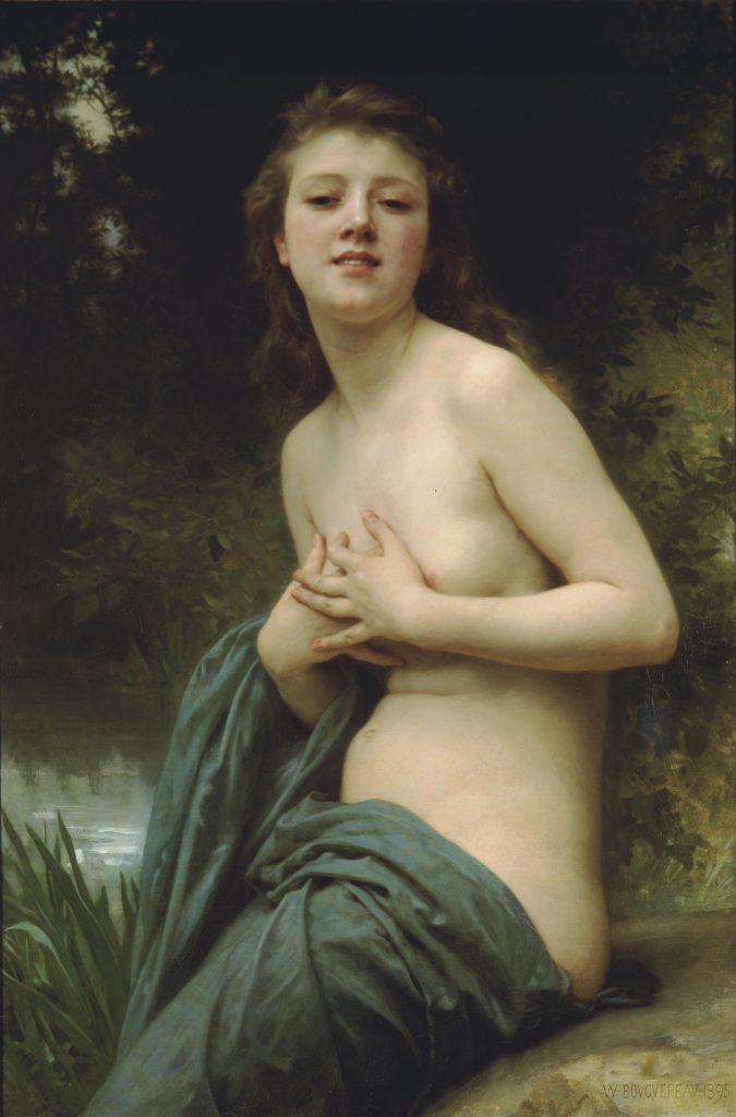 "Spring Breeze," by William-Adolphe Bouguereau.