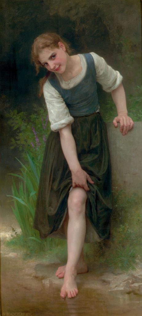 "The Ford," by William-Adolphe Bouguereau.