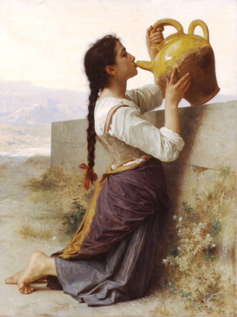 "Thirst," by William-Adolphe Bouguereau.